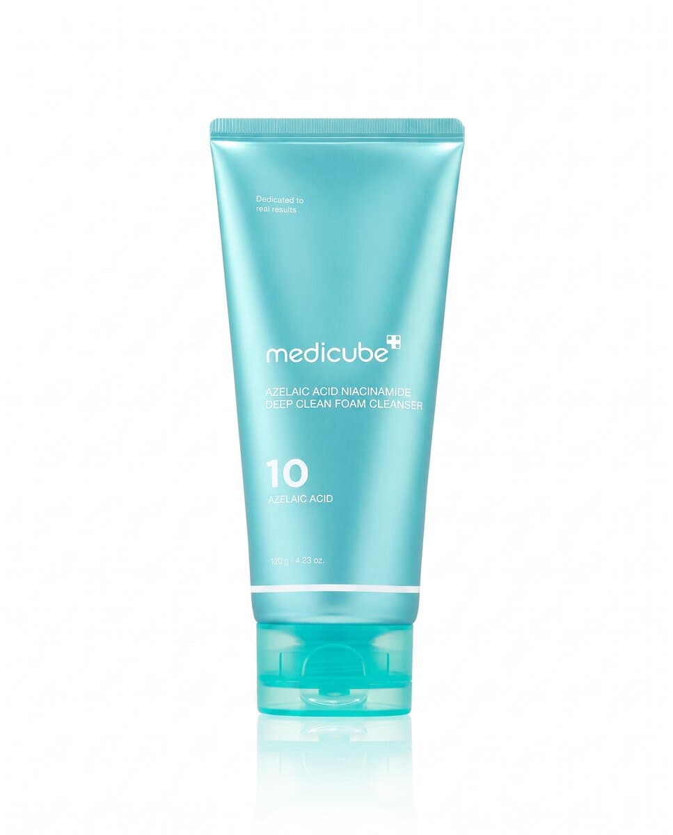 Medicube Azelaic Acid Niacinamide Deep Clean Foam Cleanser, очищающая пенка с азелаиновой кислотой и ниацинамидом, 120мл