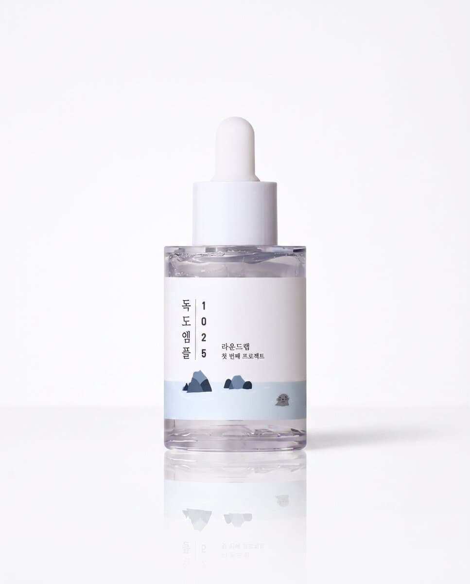 Round Lab 1025 Dokdo Ampoule, увлажняющая сыворотка с морской водой, 45мл