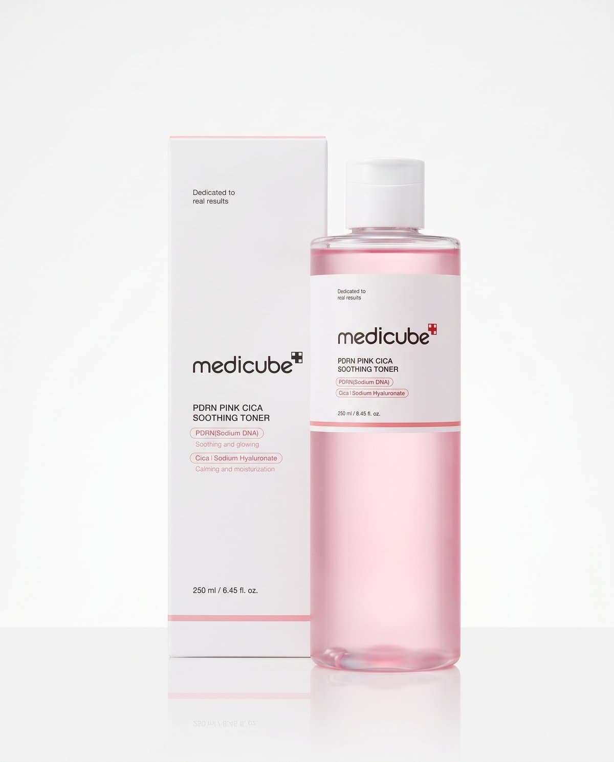 Medicube PDRN Pink CICA Soothing Toner, успокаивающий тонер с ПДРН и центеллой, 250мл