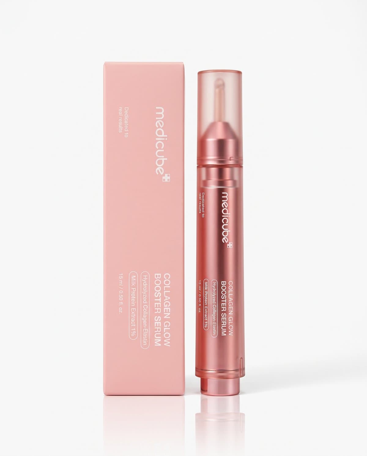 Medicube Collagen Glow Booster Serum, разглаживающая сыворотка-бустер для сияния кожи с коллагеном, 15мл