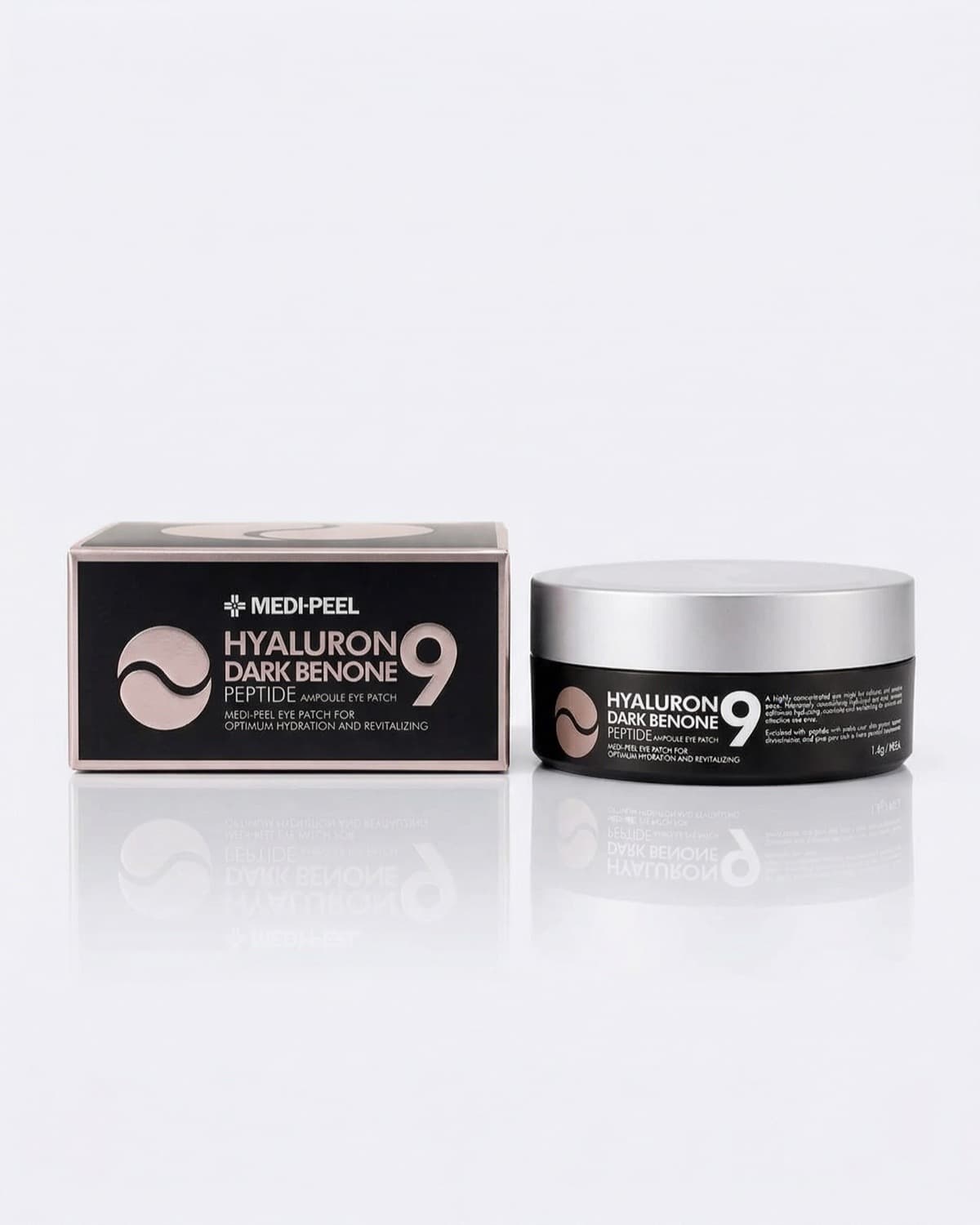 Petitfee Peptide & Lactobacillus Eye Patch, гидрогелевые патчи с пептидами и лактобактериями, 60шт (30 пар)