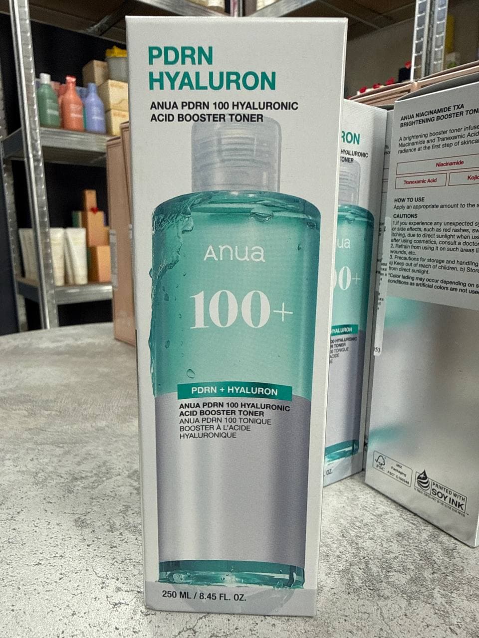 Anua Тонер с ПДРН PDRN 100 Hyaluronic Acid Booster Toner, 250мл
