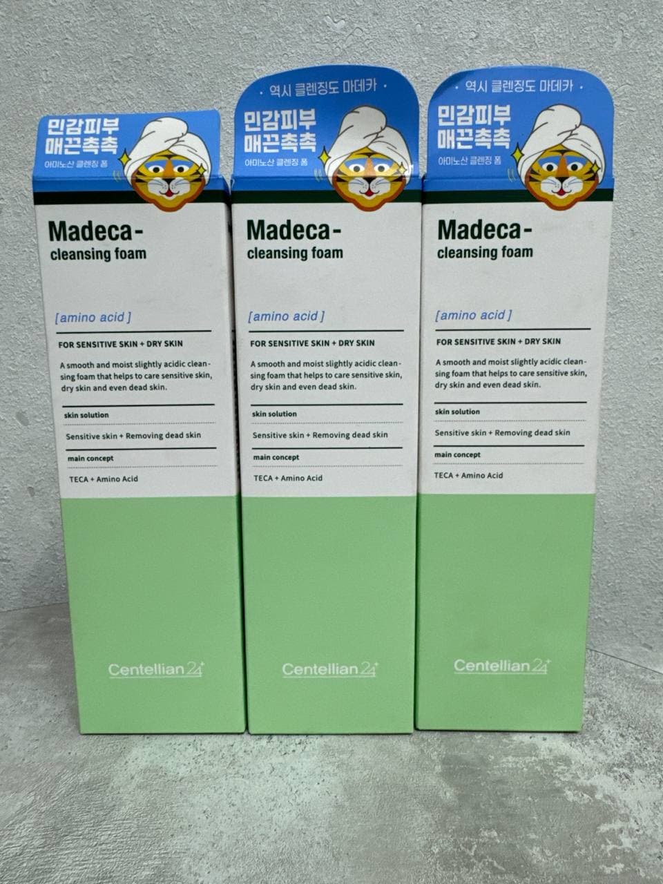 Centellian24 Madeca Amino Acid Cleansing Foam, пенка с аминокислотами, 160г