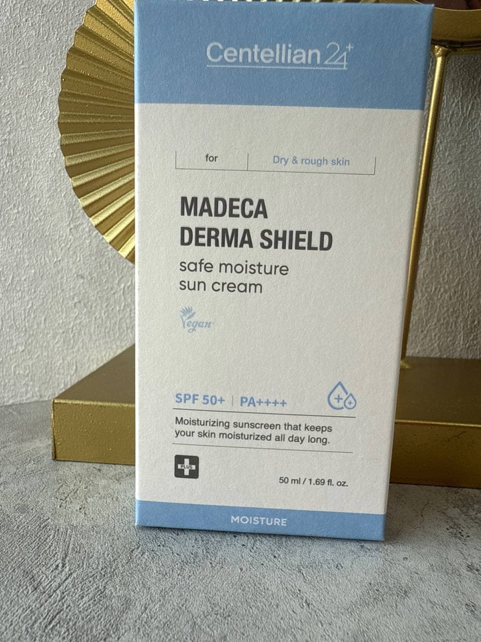 Centellian24 Madeca Derma Shield Safe Moisture Sun Cream, солнцезащитный крем SPF50+ PA++++, 50мл