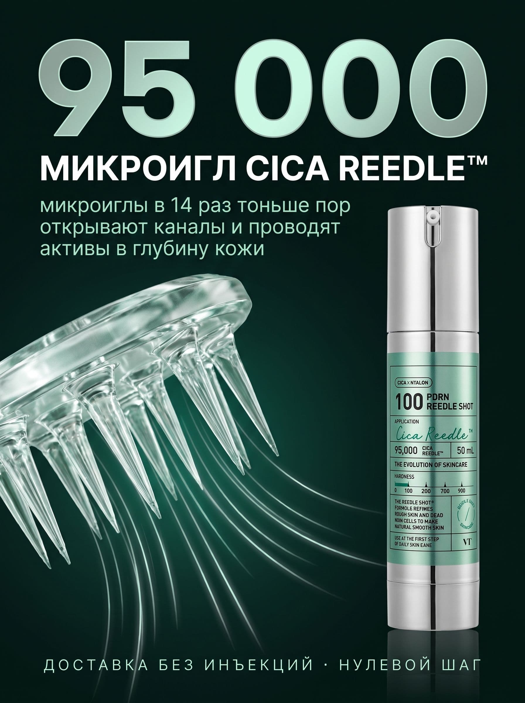 PDRN Reedle Shot 100: сыворотка с «микроиглами» без единого укола — фото 4