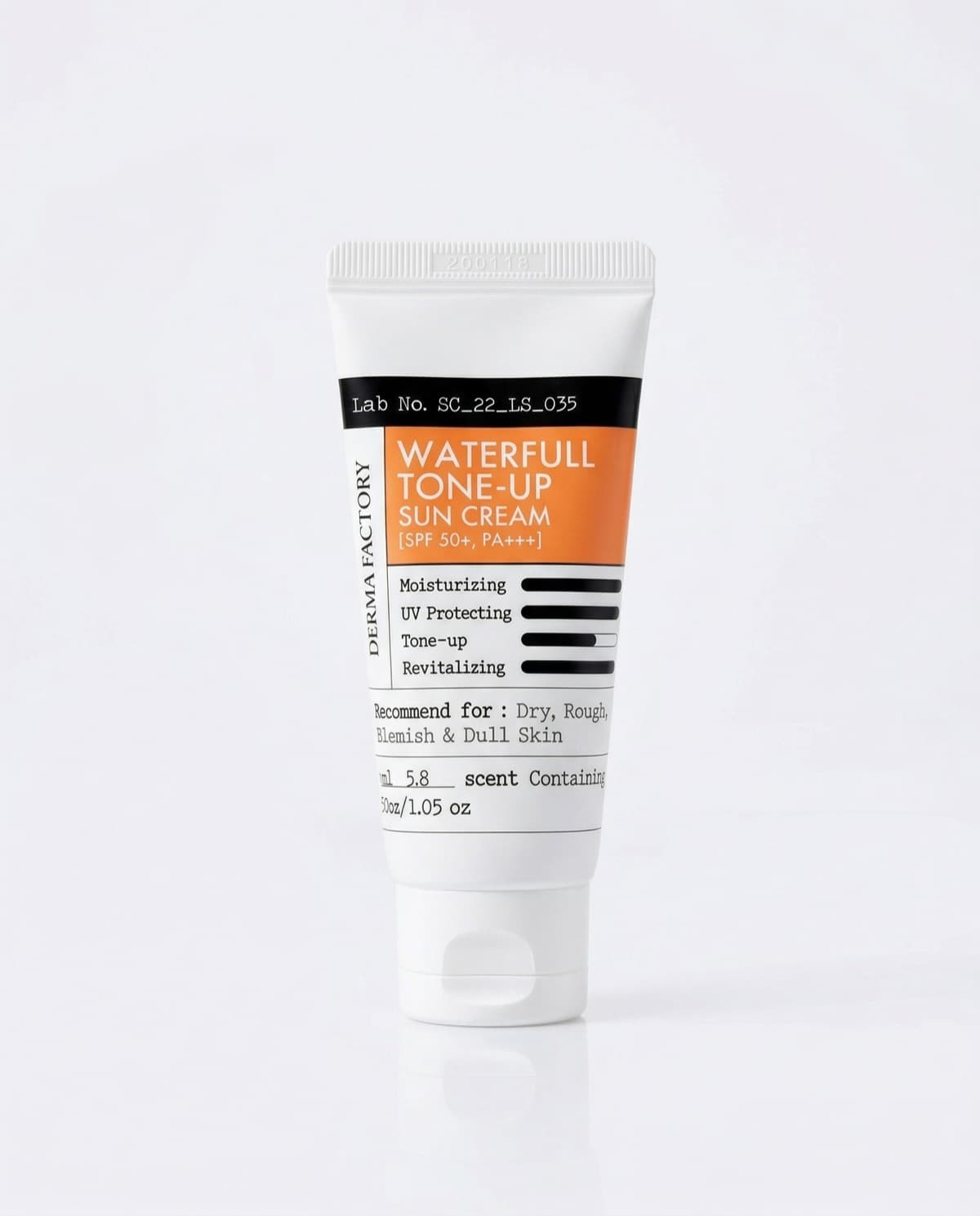 Derma Factory Waterfull Tone-Up Sun Cream SPF50+