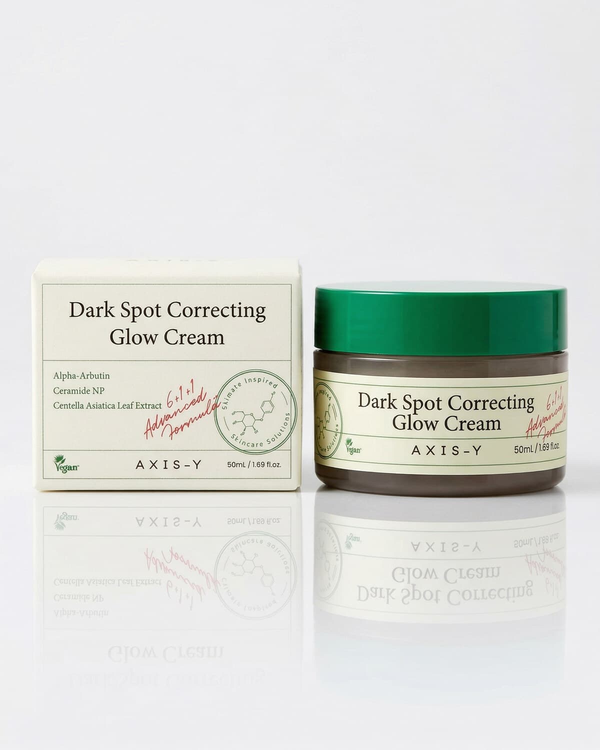 AXIS-Y Dark Spot Correcting Glow Cream, корректирующий гель-крем от постакне, 50мл