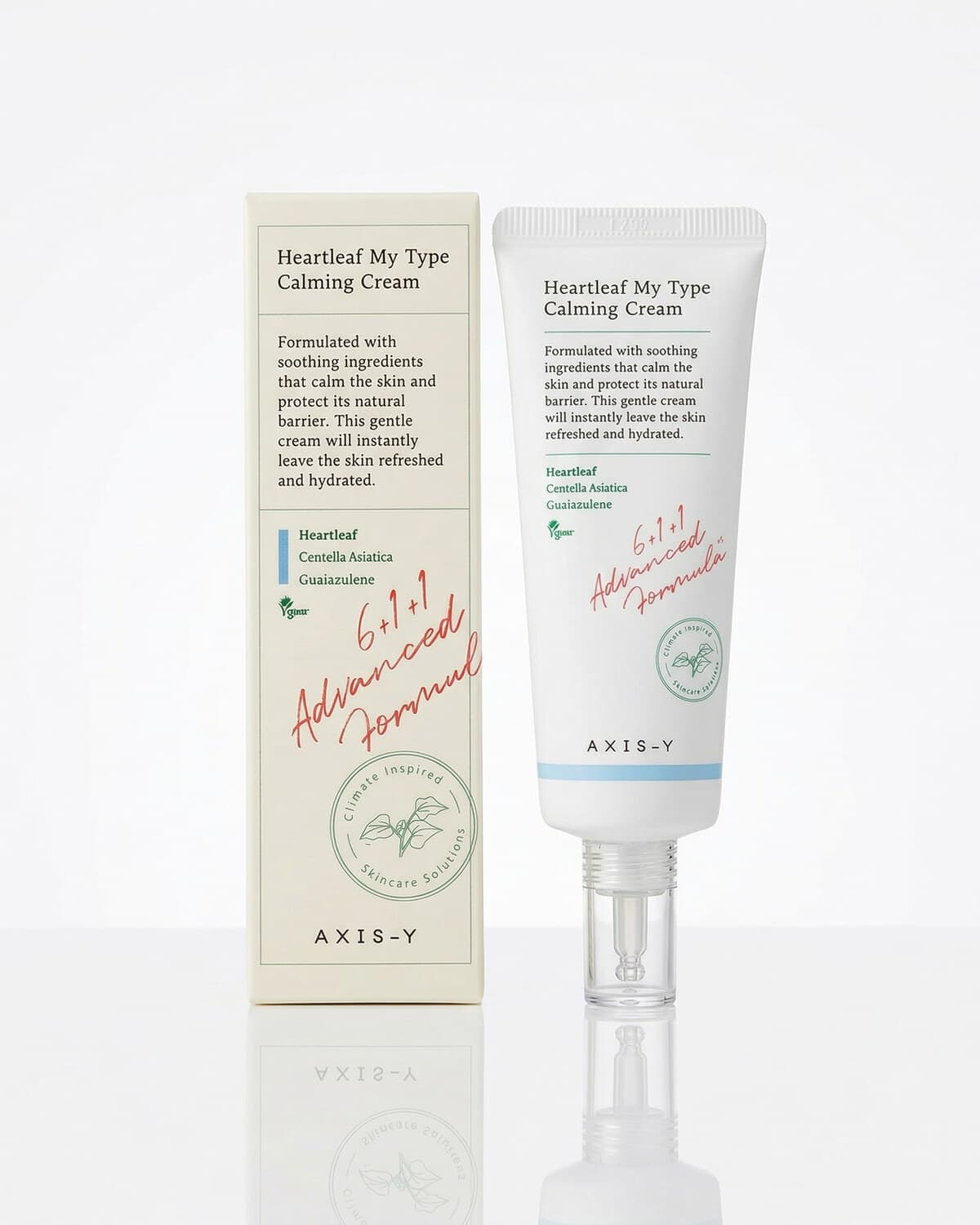 AXIS-Y Heartleaf My-Type Calming Cream, успокаивающий крем-гель с хауттюйнией, 60мл
