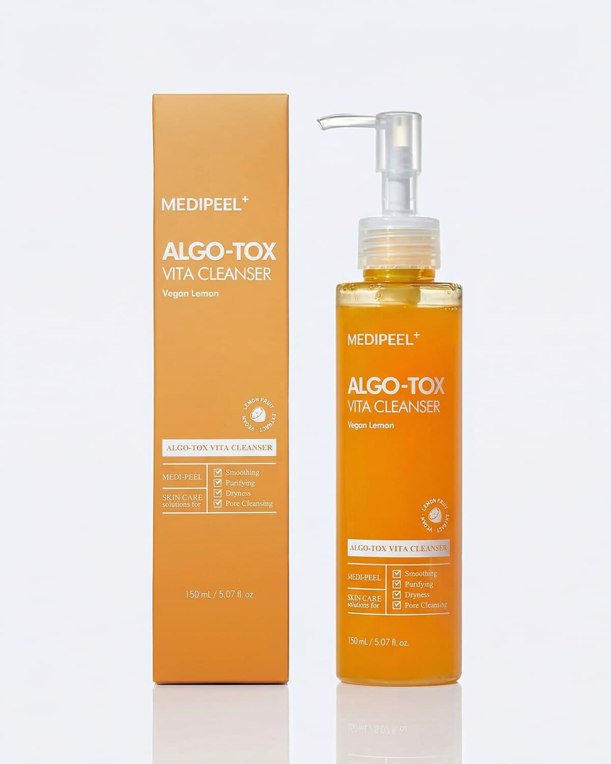 Medi-Peel Algo-Tox Vita Cleanser, очищающий кислородный гель для всех типов кожи, 150мл