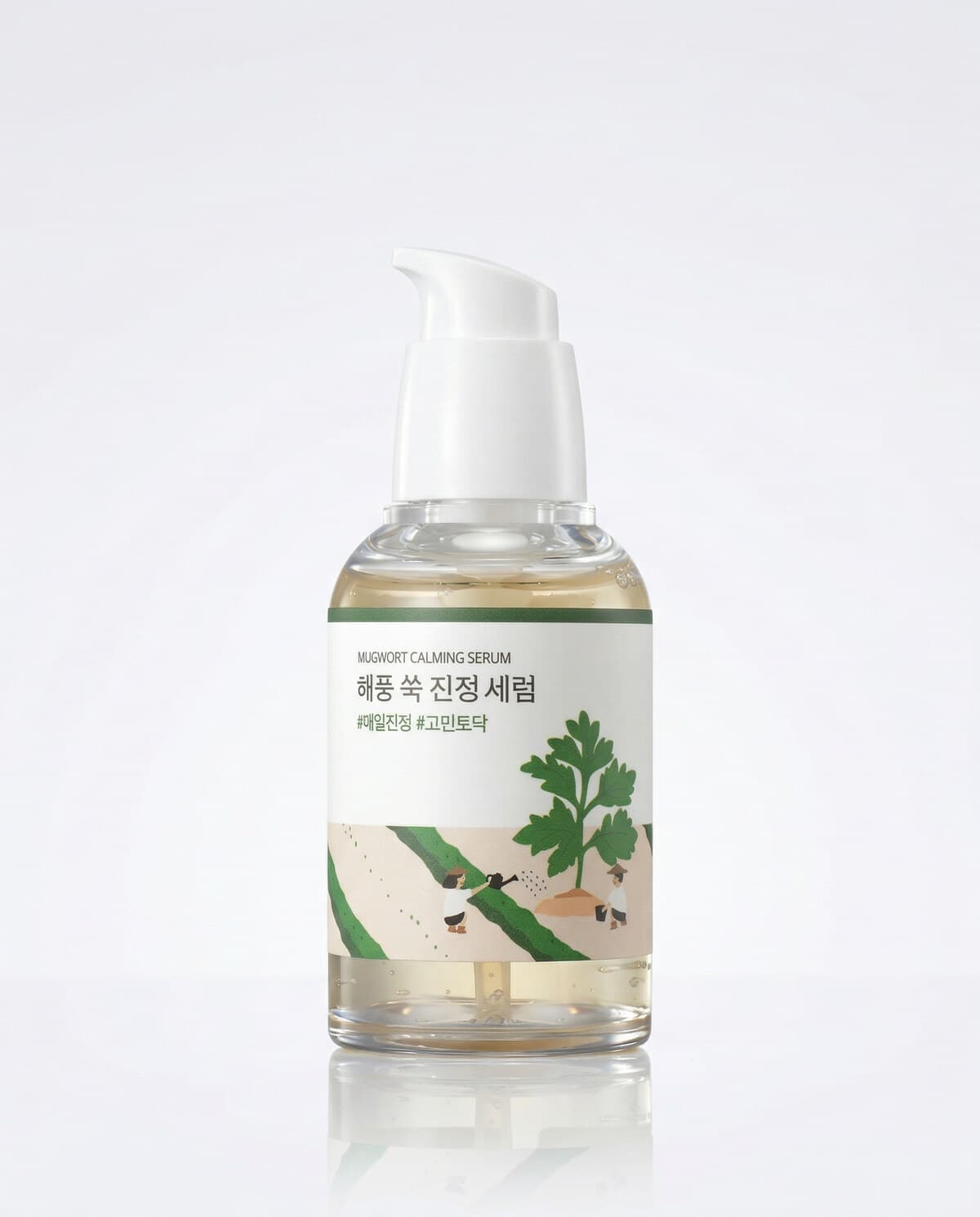 Round Lab Mugwort Calming Serum, успокаивающая сыворотка с экстрактом полыни, 50мл
