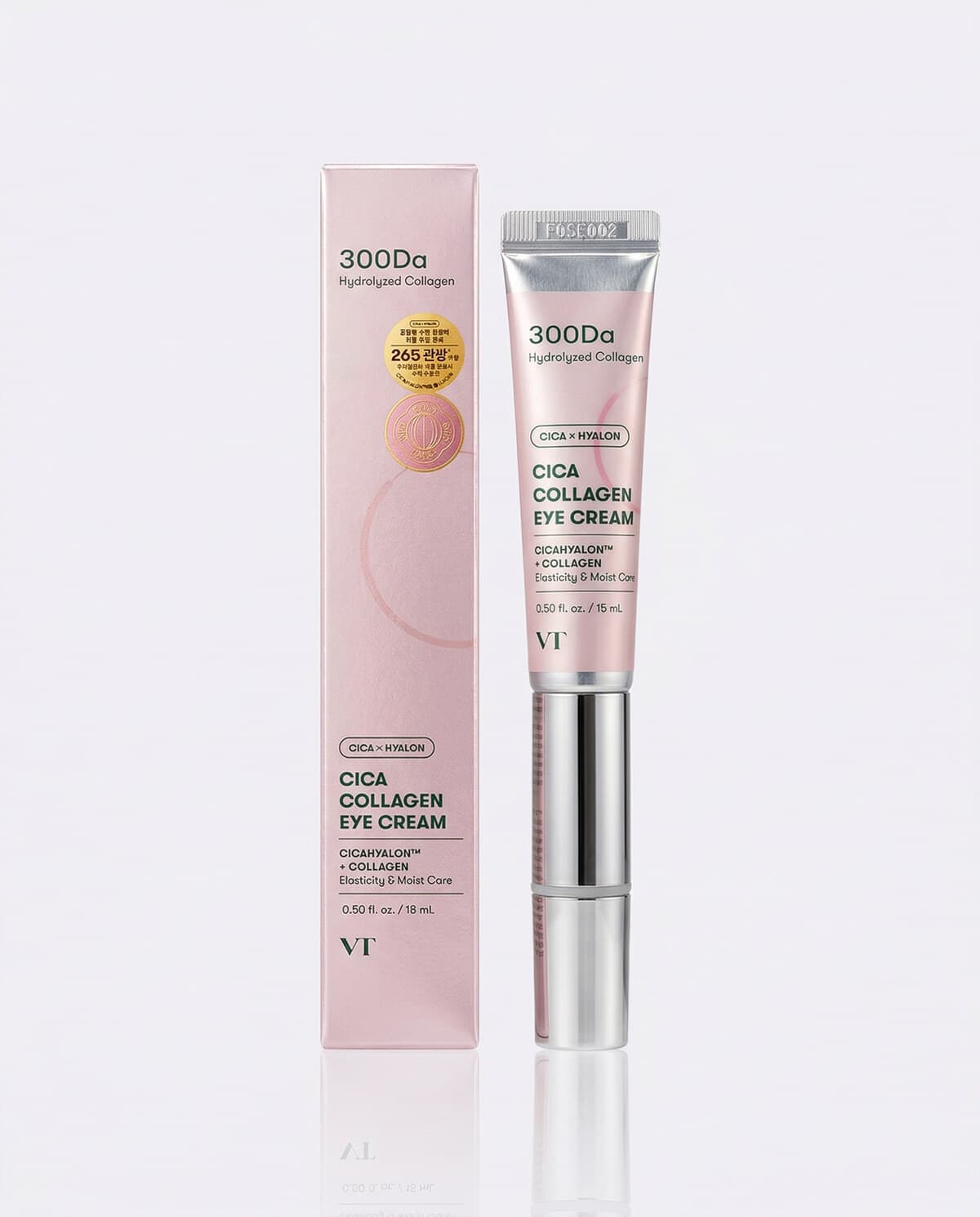 VT Cosmetics Cica Collagen Eye Cream, массажный крем для век с коллагеном, 15мл