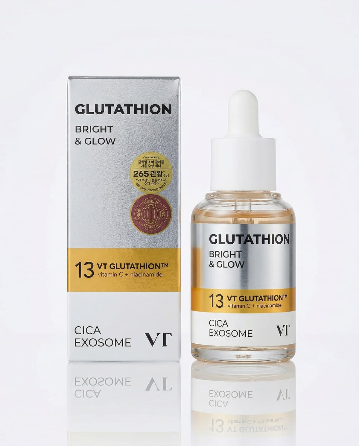 VT Cosmetics G2 Brightening Ampoule, осветляющая ампула с глутатионом, 30мл