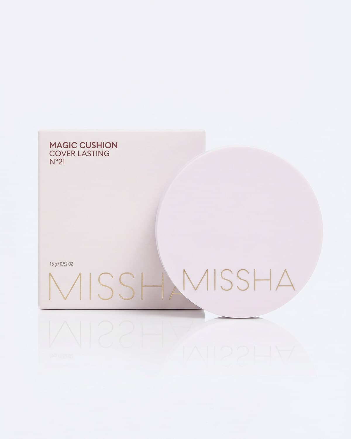 Missha Magic Cushion Cover Lasting, кушон устойчивого покрытия, тон 21, 15г