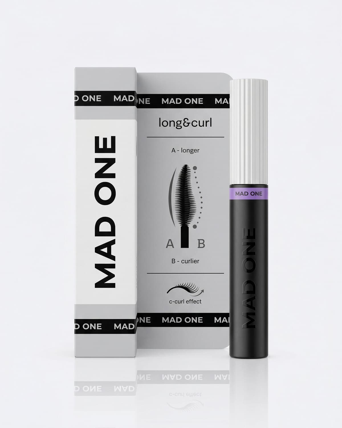 Mad One Double-ended Mascara, двусторонняя тушь, 9мл