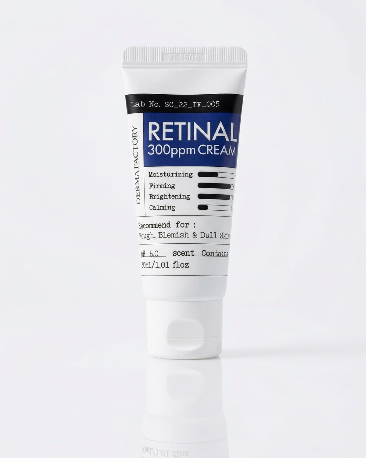 Derma Factory Retinal 300ppm Cream, укрепляющий крем с ретиналем, 30мл
