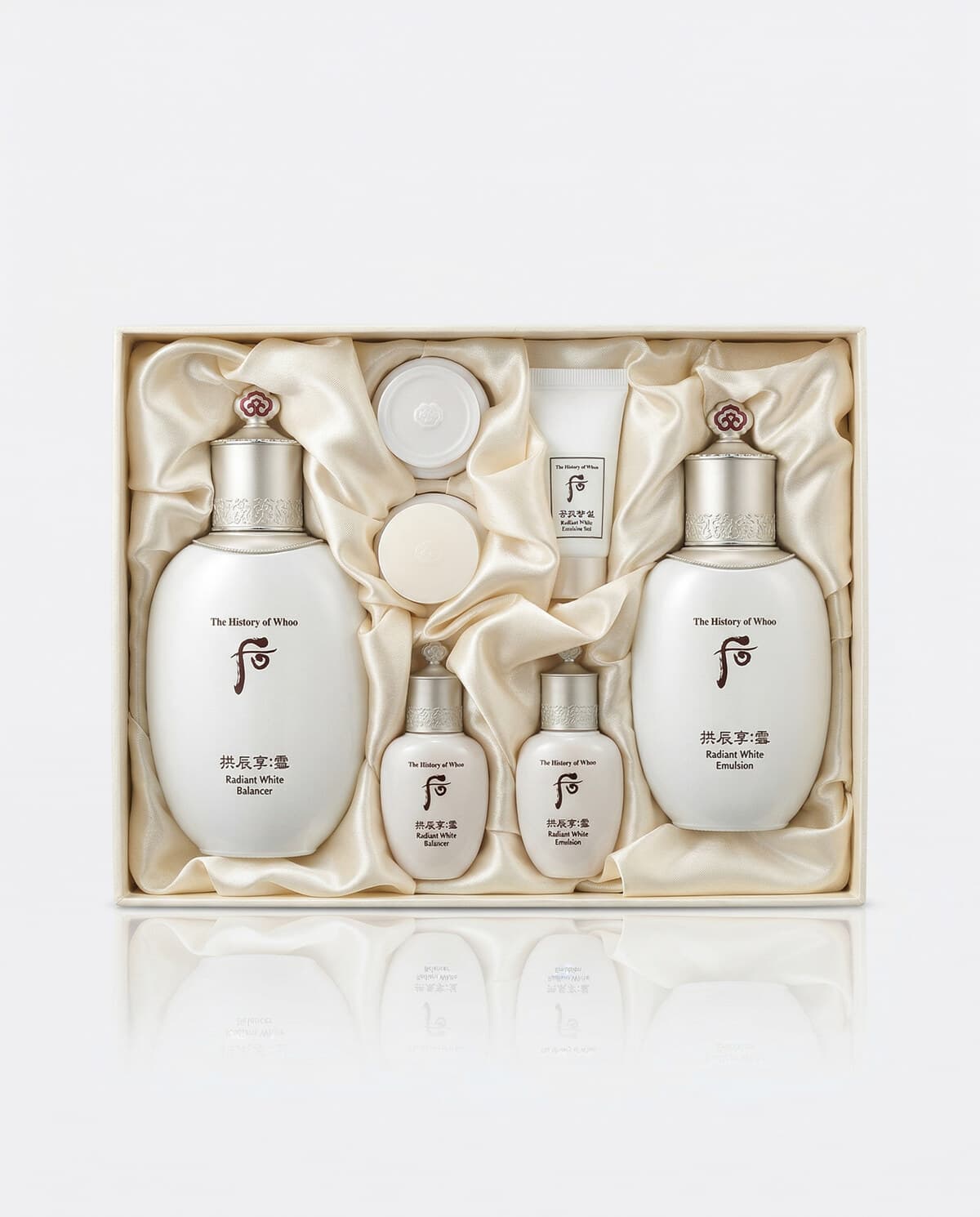 The History of Whoo Gongjinhyang Seol Special Set, осветляющий премиум-набор 7 предметов