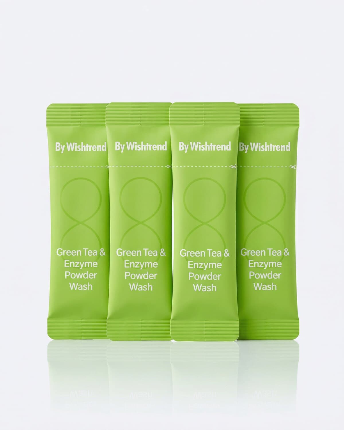 By Wishtrend Green Tea & Enzyme Powder Wash, энзимная пудра, пробник 1г