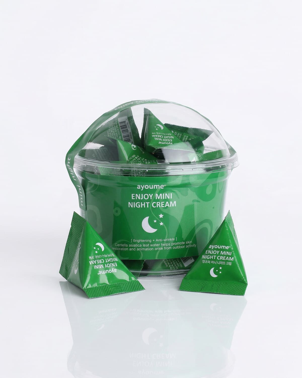 Ayoume Enjoy Mini Night Cream, ночной крем с центеллой, упаковка 30шт х 3г
