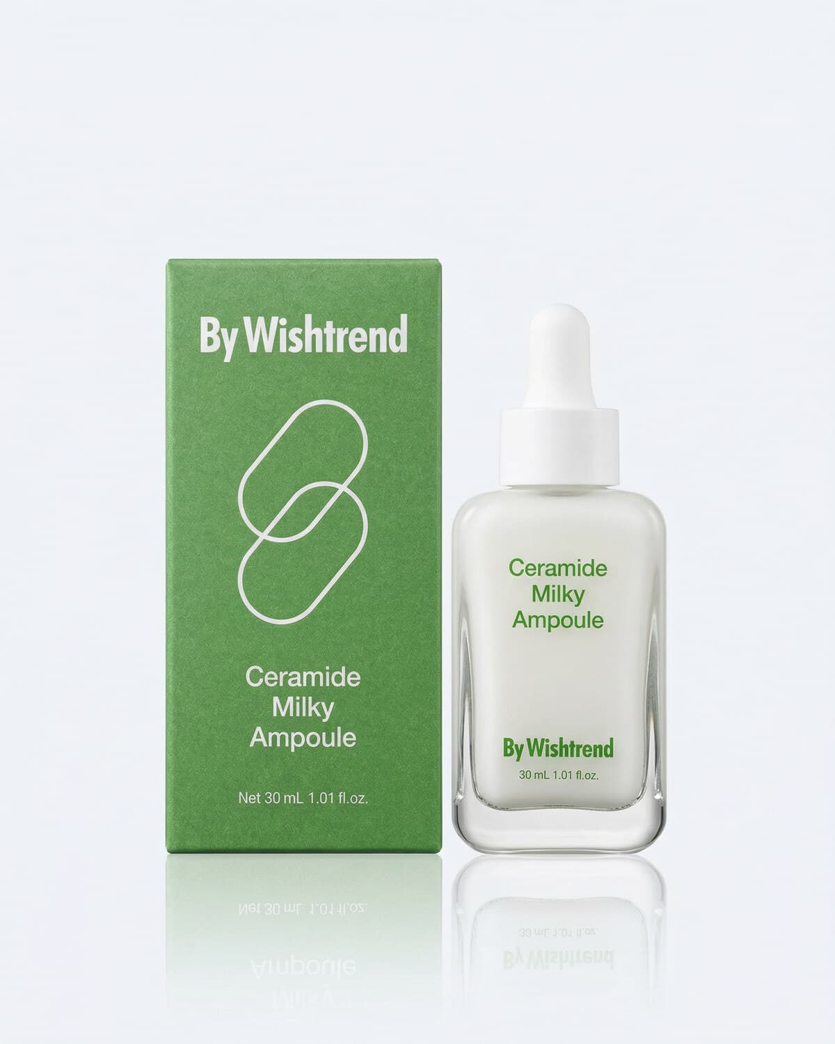By Wishtrend Ceramide Milky Ampoule, молочная ампула с керамидами, 30мл
