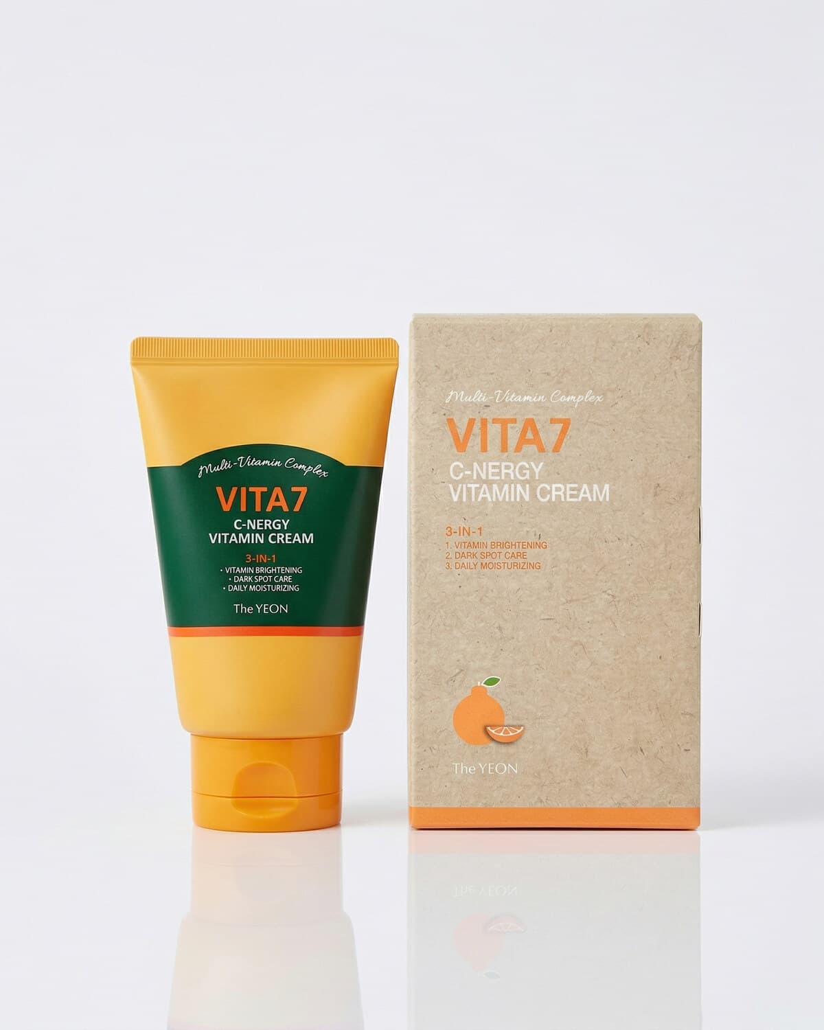 TheYEON Vita7 C-nergy Vitamin Cream, витаминный крем для лица, 100мл