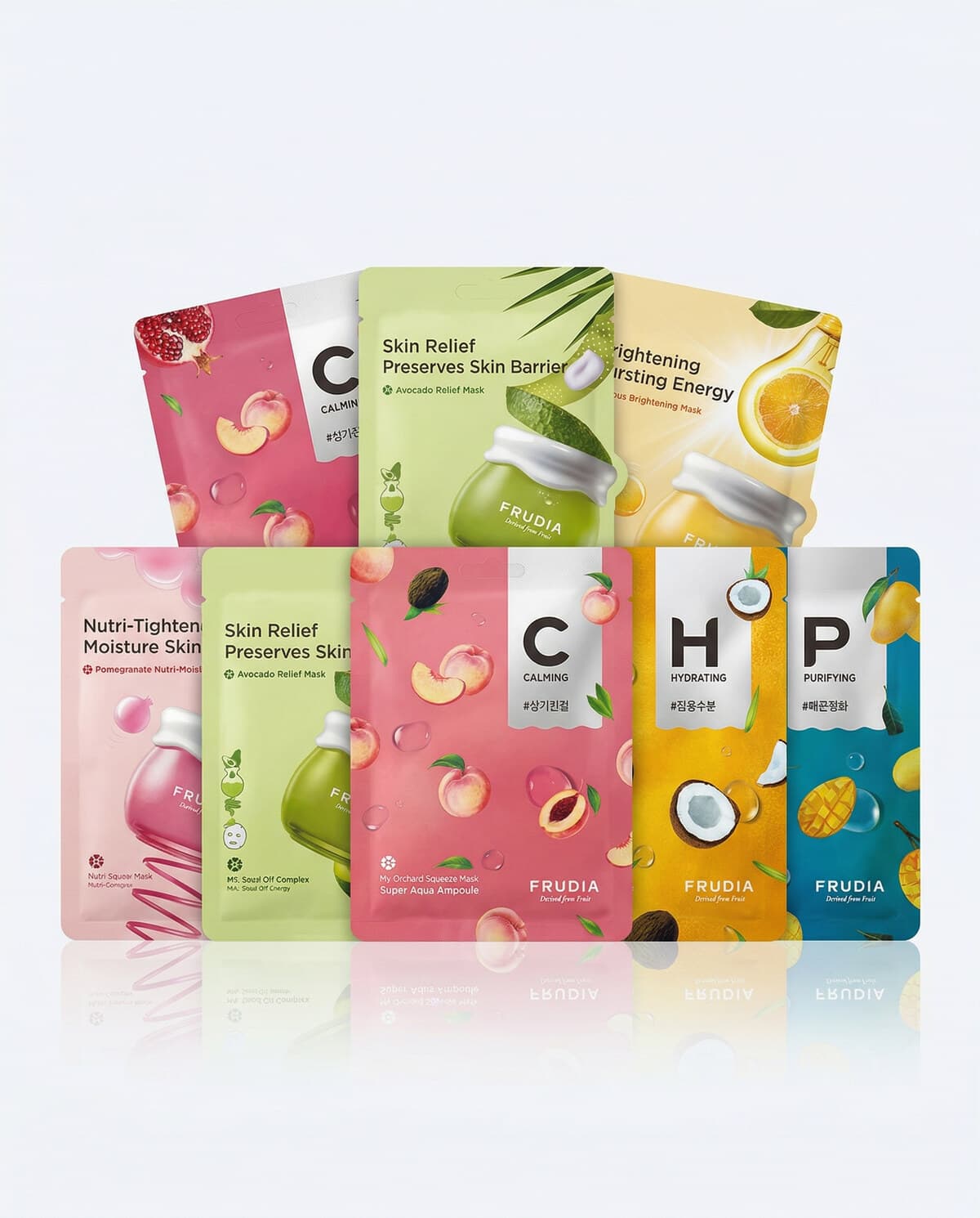 Frudia Avocado Relief Mask, восстанавливающая маска с авокадо, 20мл