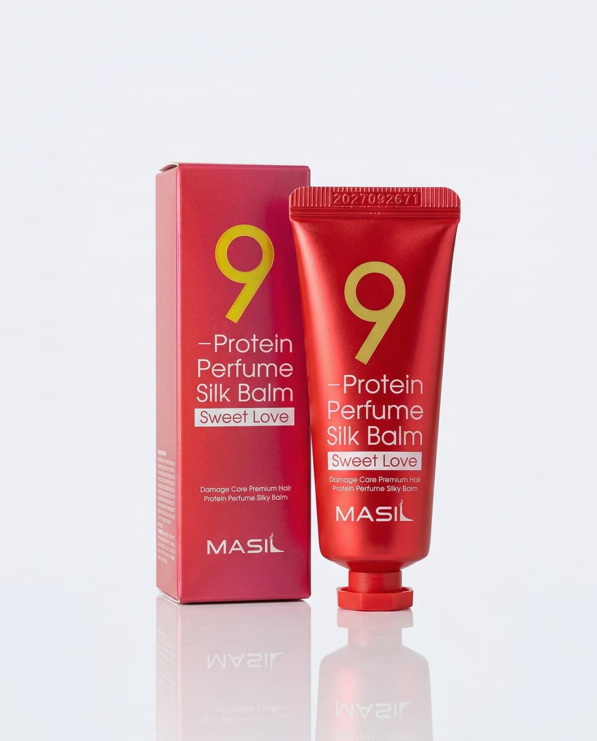 Masil 9 Protein Perfume Silk Balm Sweet Love, парфюмированный несмываемый бальзам, 20мл