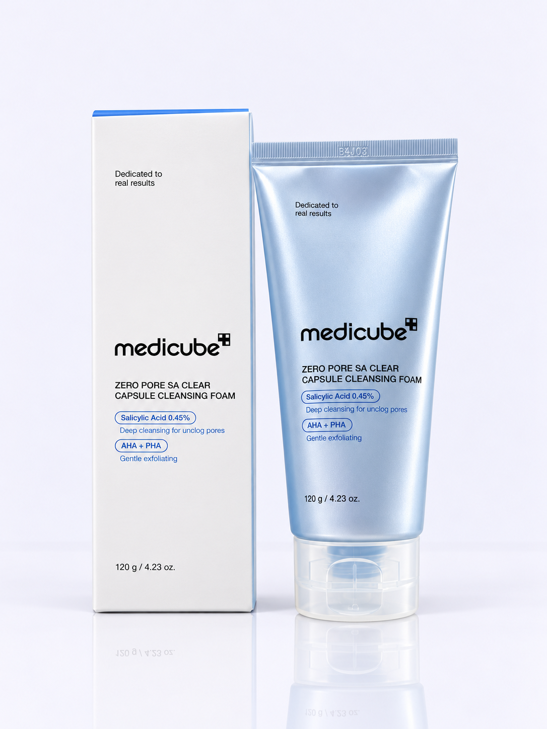 Medicube Zero Pore SA Clear Capsule Cleansing Foam, 120 г