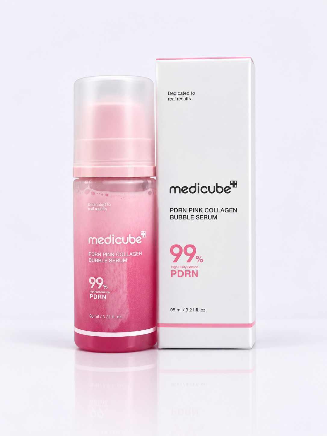 Medicube PDRN Pink Collagen Bubble Serum, 95 мл