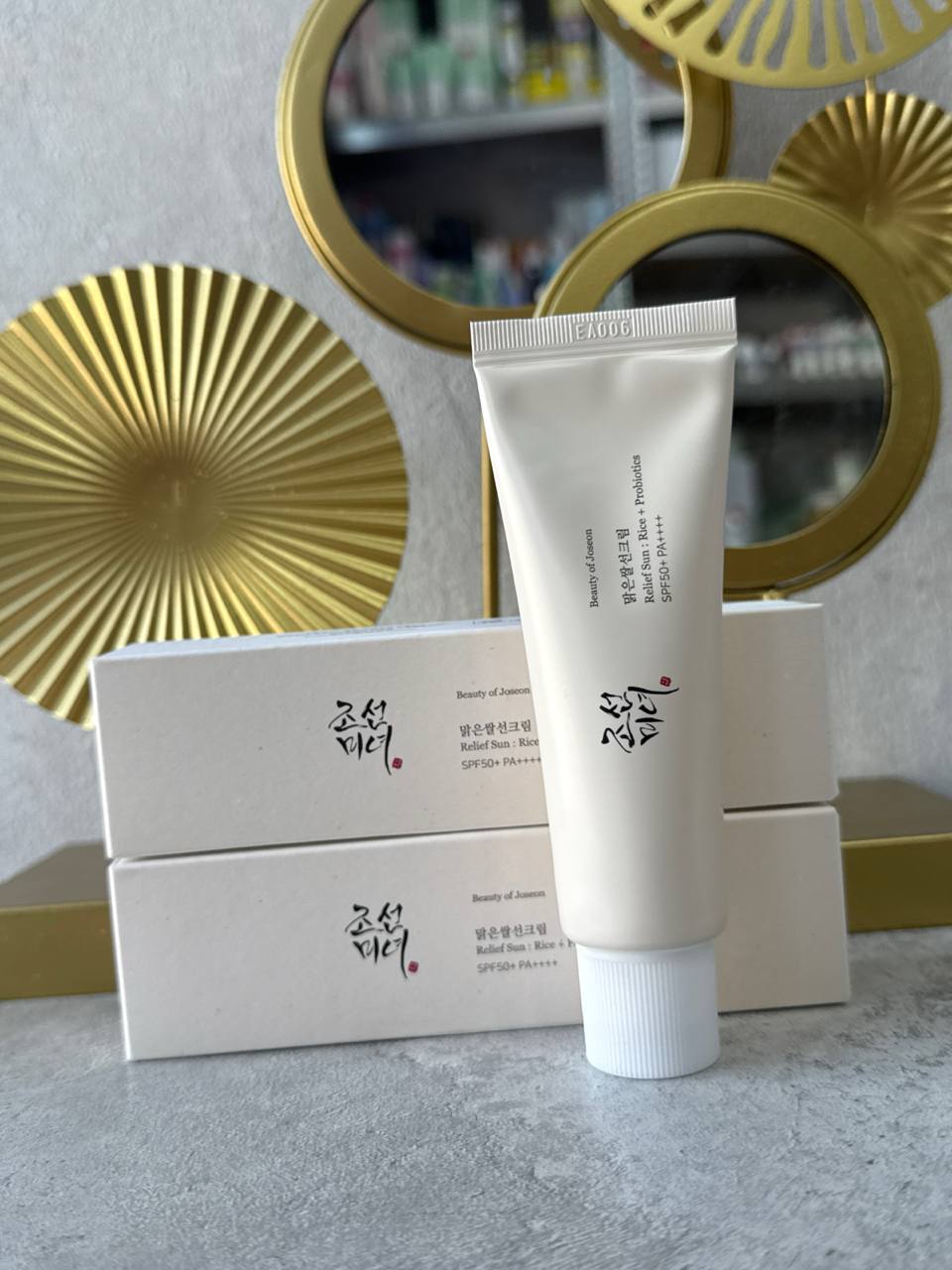 Солнцезащитный крем с пробиотиками Beauty of Joseon Relief Sun
