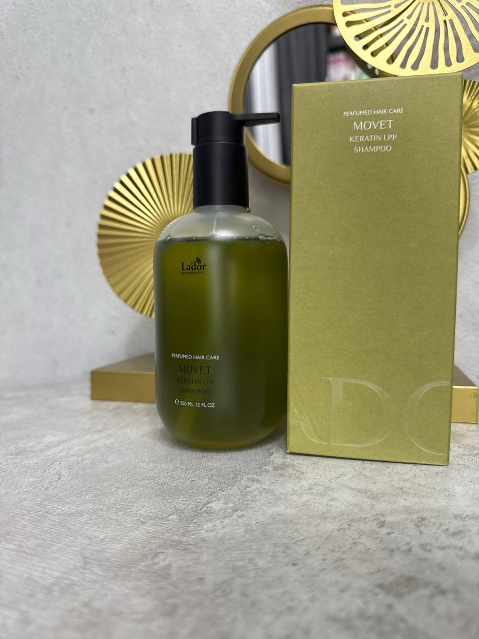 Lador Протеиновый кератиновый шампунь Бергамот Keratin LPP Shampoo Movet