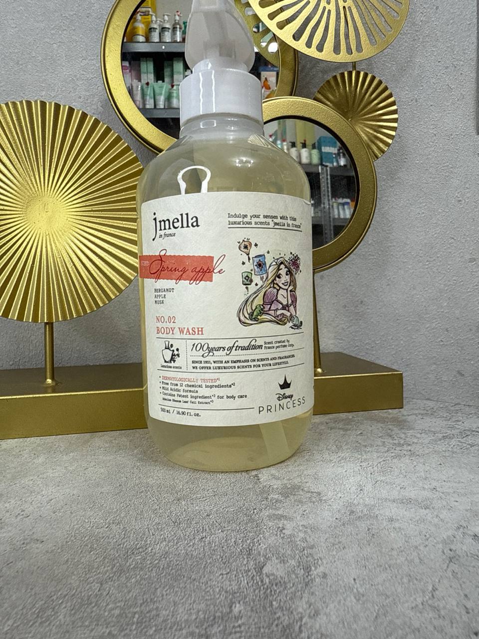 Jmella Парфюмированный гель для душа Весеннее яблоко Body Wash Disney Spring Apple